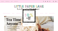 Desktop Screenshot of littlepaperlane.com.au